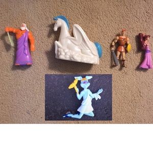 Disney's Hercules toy figures